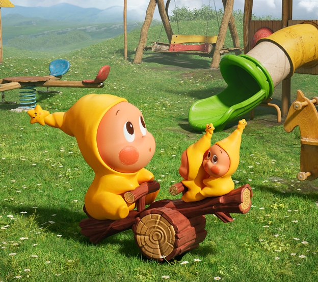 라부부의 인기를 계승하고 있는 팝마트의 트윙클 트윙클 제품(국내 판매명 우리는 반짝 반짝 작은별). [팝마트]