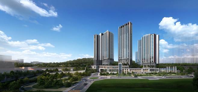 '풍무역 롯데캐슬 시그니처' 조감도/사진제공=롯데건설