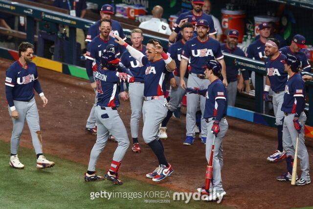 미국야구대표팀/게티이미지코리아