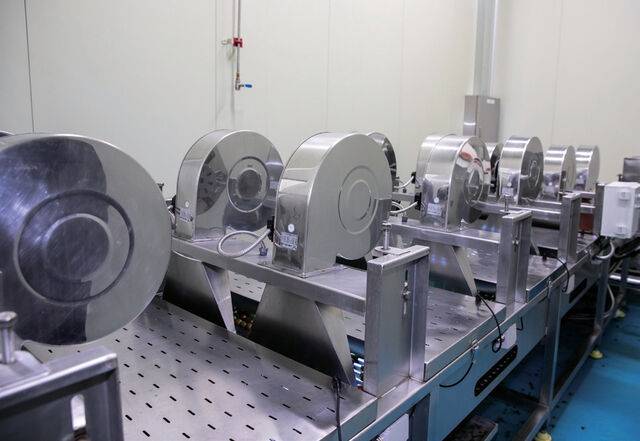 스테비아 토마토를 가공하는 세도농협 농산물산지유통센터의 해썹 인증시설.