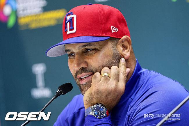 [사진] 도미니카 공화국 야구 대표팀 알버트 푸홀스. ⓒGettyimages(무단전재 및 재배포 금지)