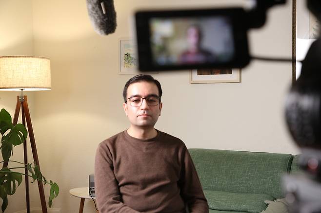 미국 뉴욕에 거주하는 이란 언론인 쿠로시 지아바리 씨. ⓒ쿠로시 지아바리 제공