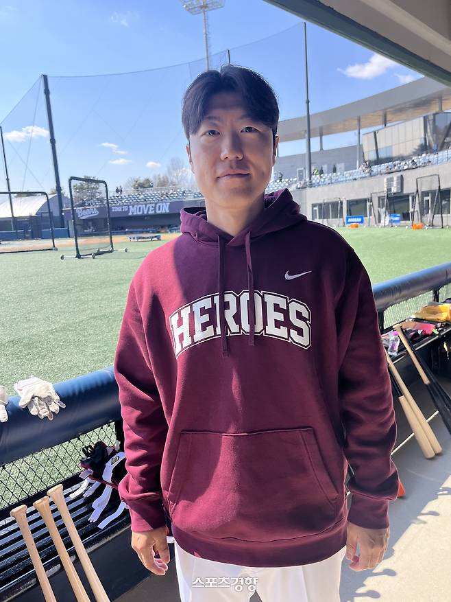 키움 박진형이 인터뷰하고 있다. 김하진 기자