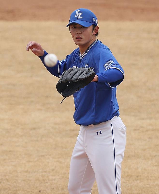 ▲ 미야지 유라 ⓒ삼성 라이온즈