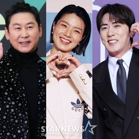 신동엽(왼쪽부터), 안영미, 김원훈 /사진=스타뉴스