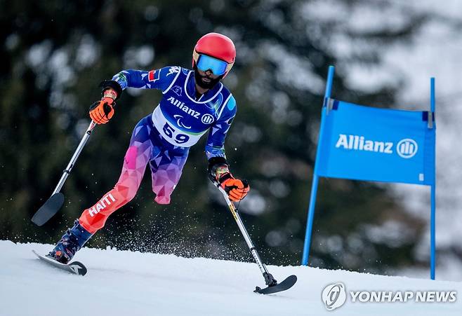 역사상 첫 동계 패럴림픽 출전 선수 랄프 에티엔 [AP=연합뉴스]