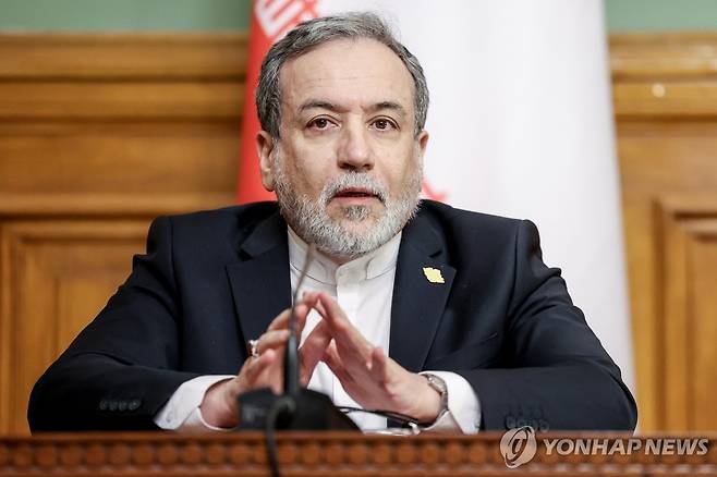 아바스 아라그치 이란 외무장관 [타스=연합뉴스 자료사진. 재판매 및 DB 금지]