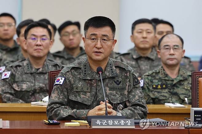 박안수 전 육군참모총장(대장) [연합뉴스 자료사진]