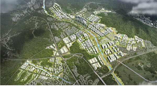 고양 창릉지구 조감도.(사진제공=한국토지주택공사)