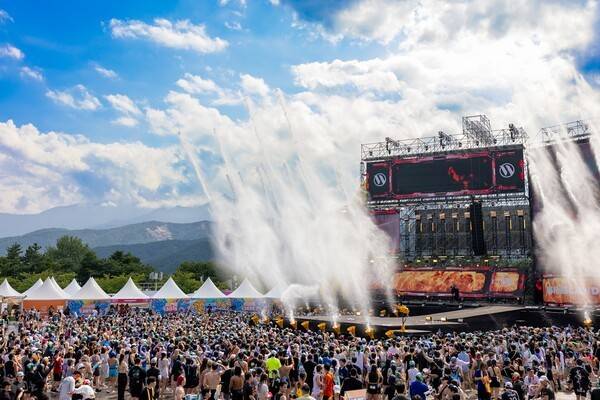 '워터밤 속초 2025' 현장 모습. [제공=한화호텔앤드리조트]