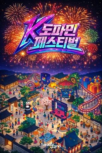 K도파민 페스티벌 포스터(서울랜드 제공)