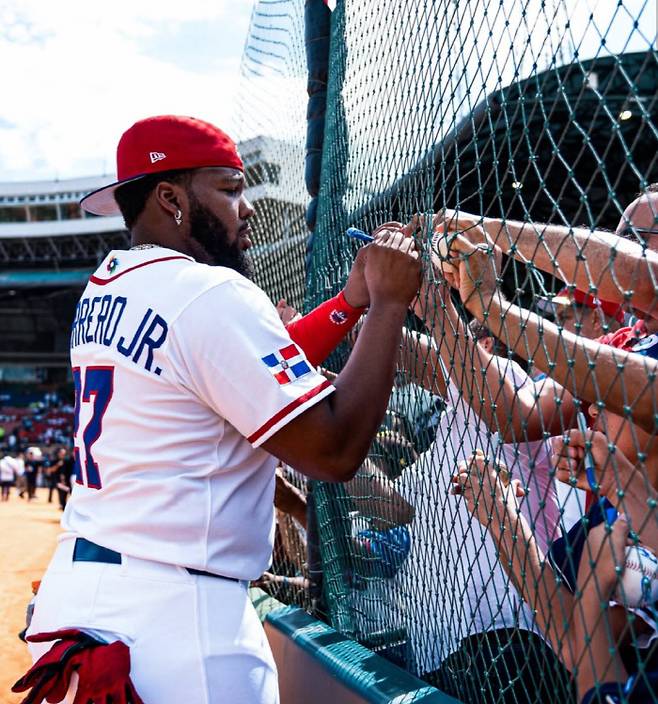 사진=블라디미르 게레로 주니어 SNS