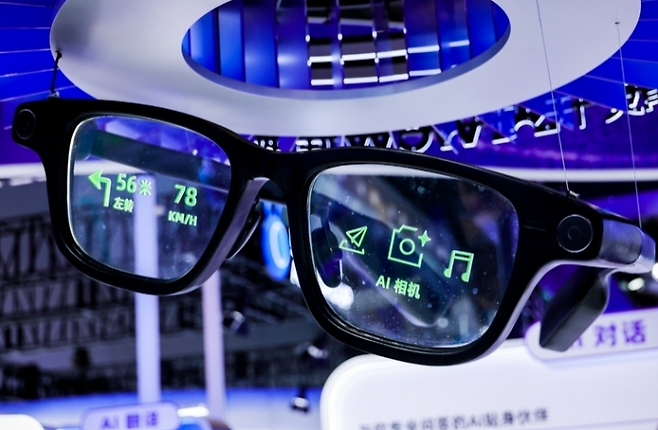 알리바바의 AI 안경 신제품 'G1'. 알리바바