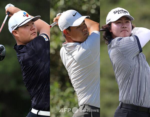 2026년 미국프로골프(PGA) 투어 발스파 챔피언십에 출전하는 임성재, 김주형, 김성현 프로. 사진제공=ⓒAFPBBNews = News1 (사진을 무단으로 사용하지 마십시오.)