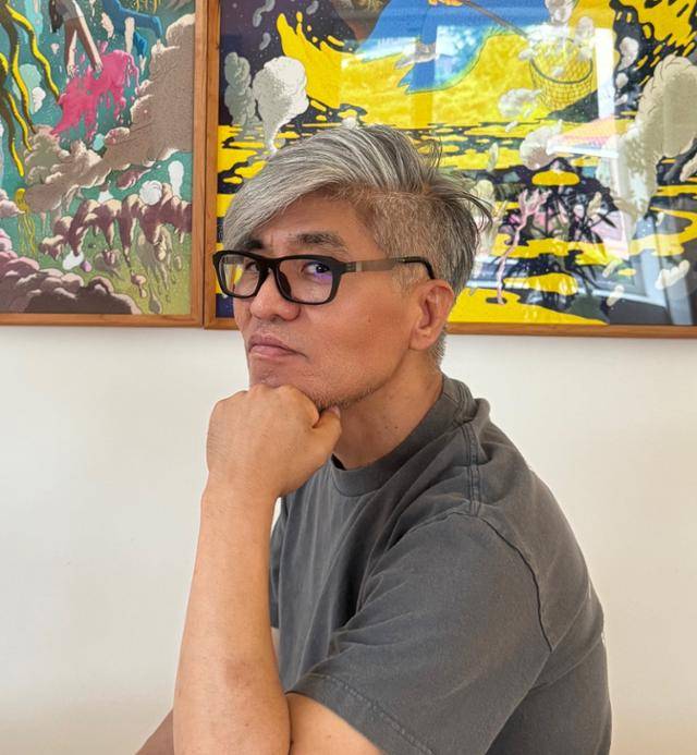 2026 볼로냐 라가치상 크로스 미디어 부문 '특별 언급'을 수상한 이경국 작가. 이경국 제공