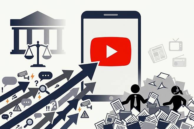 보도에 대한 이해를 돕기 위해 AI로 형상화 한 이미지입니다. [사진=언론중재위원회]