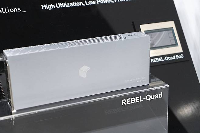 리벨리온의 최신 하이퍼스케일러용 NPU ‘리벨 쿼드’ / 출처=IT동아