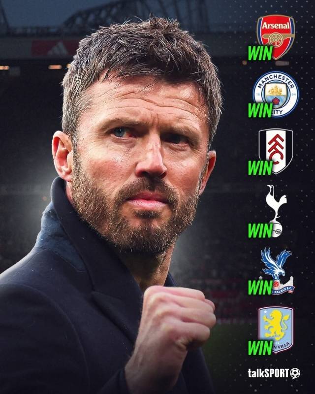 맨유는 캐릭 임시 체제에서 7승 1무 1패로 순항, 현재 프리미어리그 3위에 올라 있다. 후벵 아모링, 대런 플레처 체제에서 흔들린 그들이지만 레전드 캐릭을 앞세워 엄청난 상승세를 보이고 있다. 사진=토크 스포츠 SNS