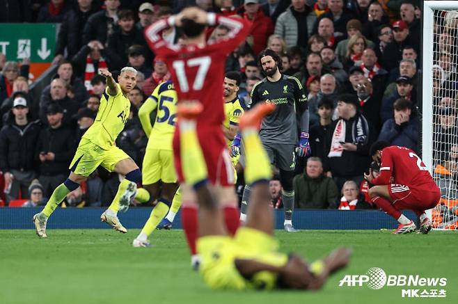 리그 2연패는커녕 차기 시즌 UEFA 챔피언스리그 출전도 장담 못 하는 리버풀. 사진=AFPBBNews=News1