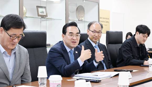 박홍근 기획예산처 장관 후보자는 17일 오후 민생안정 분야 정책간담회를 개최했다. 기획예산처 제공