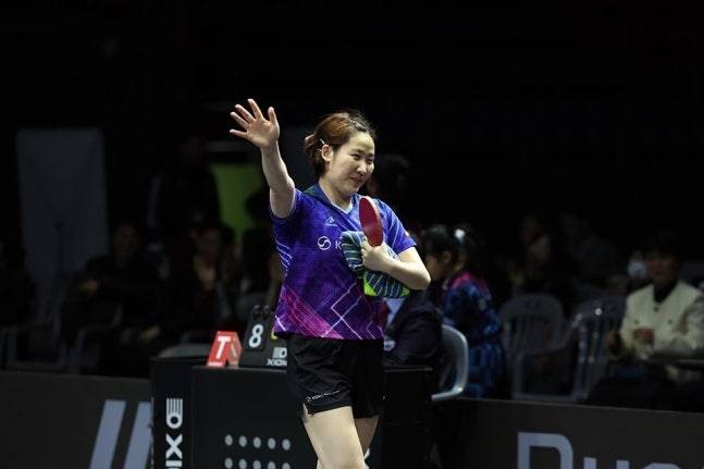2025시즌 프로탁구 왕중왕전 여자부 우승자 이은혜. 사진 제공=프로탁구연맹