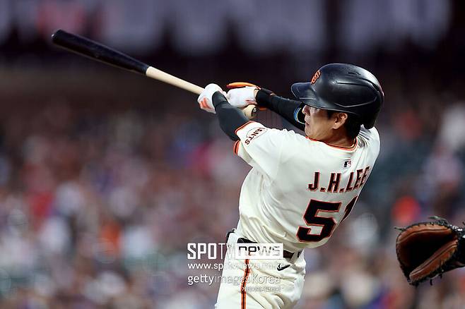 ▲ 이정후의 시범경기 OPS는 1이 넘는다.