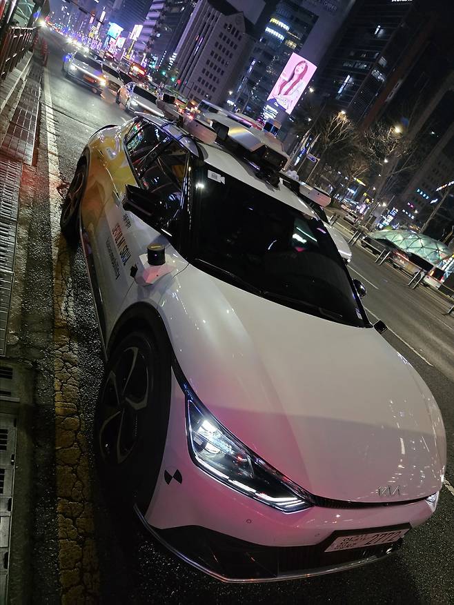카카오모빌리티 자율주행차 [촬영 한상용]