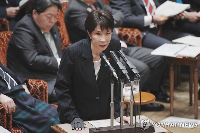 다카이치 사나에 일본 총리 [AFP 연합뉴스 자료사진. 재판매 및 DB 금지]