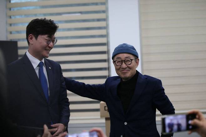 더불어민주당 박범계, 장철민 국회의원. [사진=장철민 의원 SNS 갈무리]