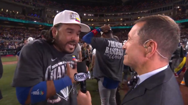 수아레즈의 눈물(사진=중계방송 화면)