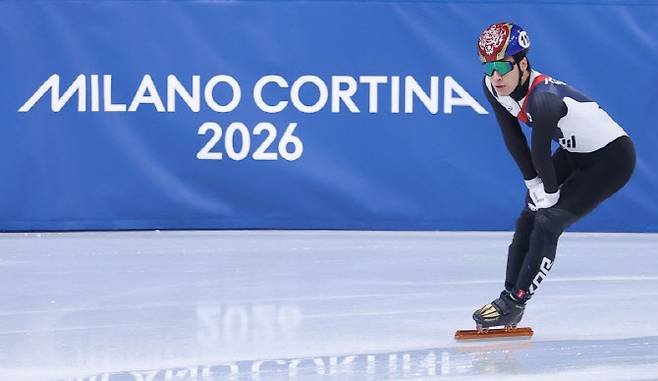 2026 밀라노코르티나담페초 동계올림픽에 출전한 황대헌의 모습. 사진=연합뉴스
