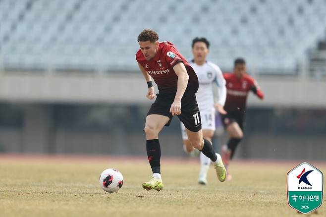 부천FC 갈레고. /사진=한국프로축구연맹