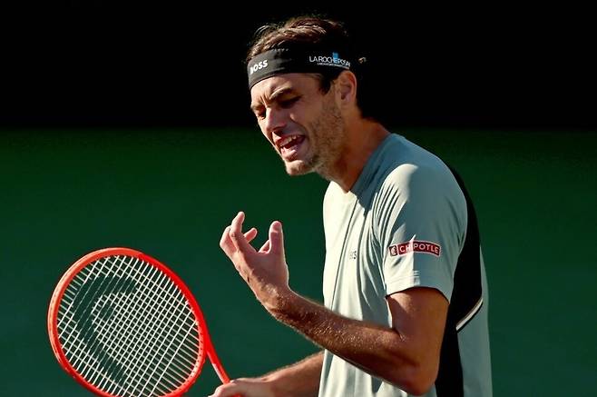 테일러 프리츠가 무릎 부상으로 투어 이탈까지 검토하고 있다. 게티이미지