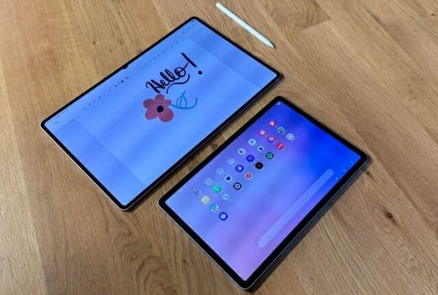 14.6인치, 11인치 삼성 갤럭시탭S11 울트라 모델 (사진=미국 씨넷)