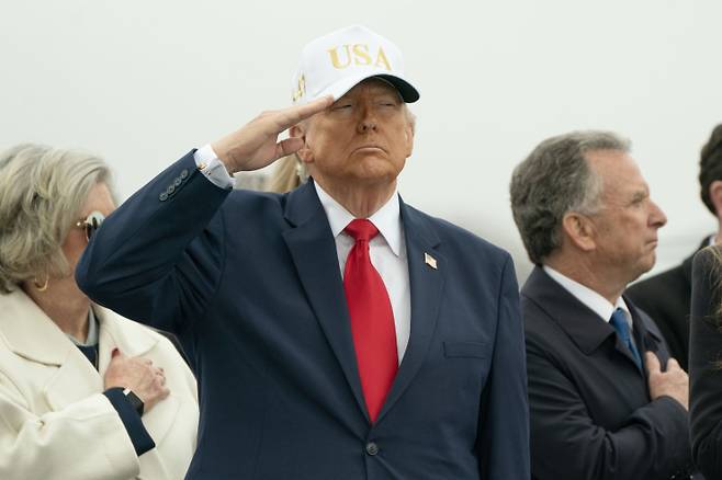 도널드 트럼프 미국 대통령. [UPI=연합뉴스]