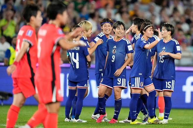 한국과 일본의 2026 아시아축구연맹(AFC) 여자 아시안컵 4강전 모습. 사진=AP 연합뉴스