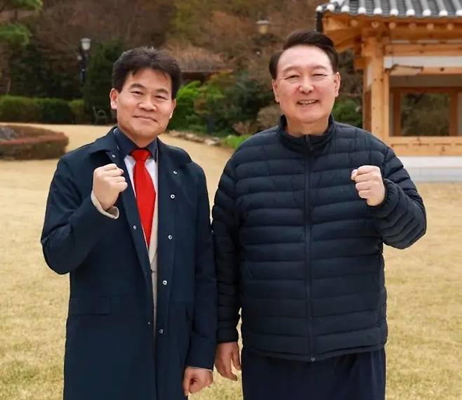 전한길씨와 윤석열 전 대통령