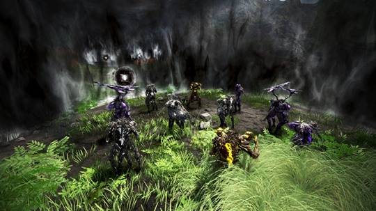 '검은사막' 에다니아 신규 3인 파티 사냥터 '검은 기운 범람지' 추가 관련 이미지. 자료 제공 : 펄어비스