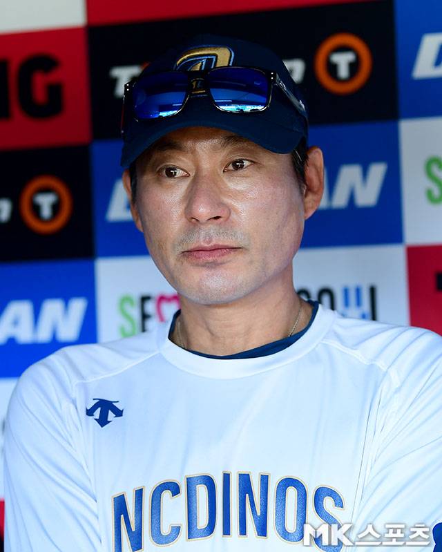 NC 감독을 맡았던 시기의 강인권 코치. 사진=김영구 기자
