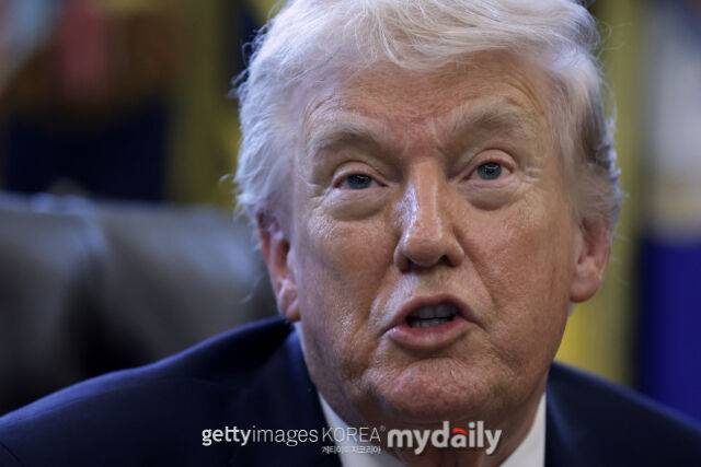 도널드 트럼프 미국 대통령./게티이미지코리아