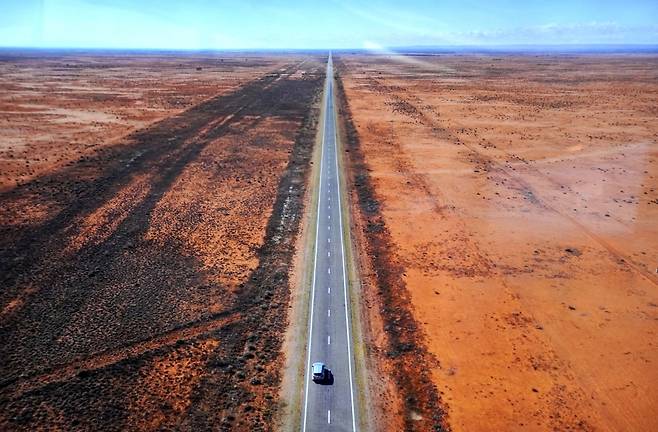 황량하지만 태초의 모습에 대한 상념을 불러일으키는 뉴사우스웨일지주의 아웃백지역