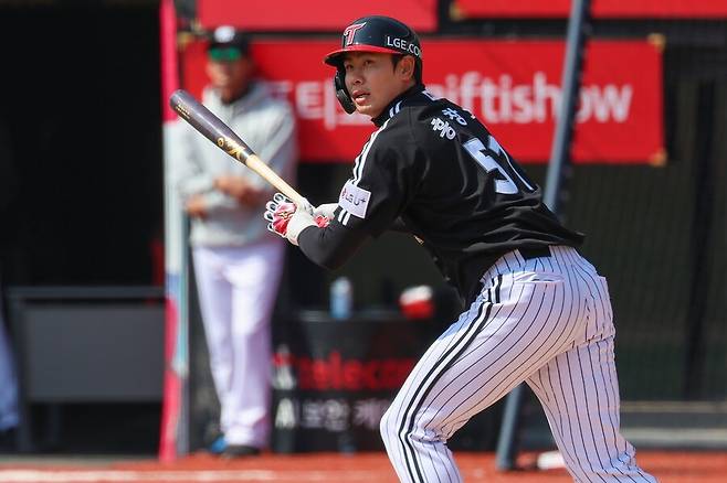 ▲ 홍창기 ⓒLG 트윈스