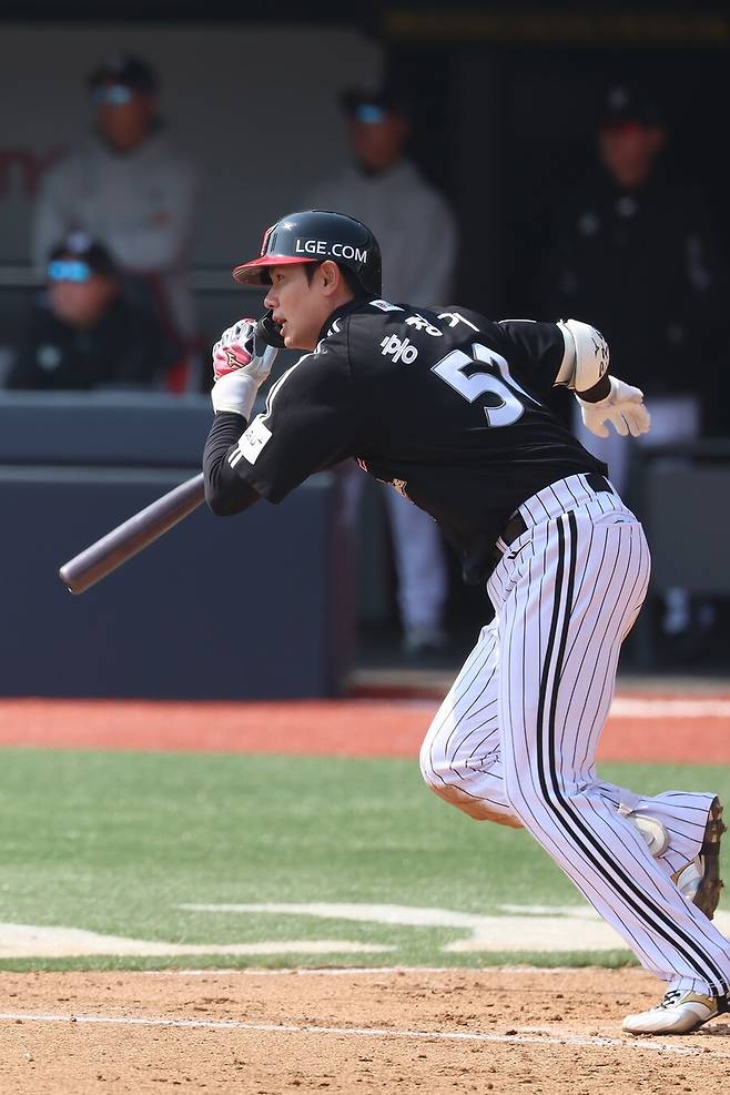 ▲ 홍창기 ⓒLG 트윈스