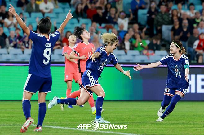 18일 호주 시드니에서 열린 2026 AFC 여자 아시안컵 4강전 한국과 일본의 경기 모습. /AFPBBNews=뉴스1