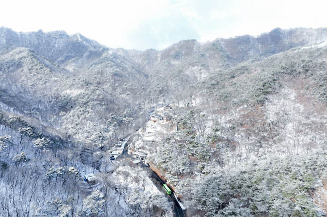 팔공산 국립공원 일대 설경. <영남일보 DB>