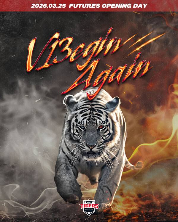 KIA 타이거즈가 삼성과의 퓨처스 리그 홈 개막전을 맞아 '다시 뜨겁게'-BEGIN AGAIN의 타이틀을 걸고 이벤트를 개최한다(사진=KIA)