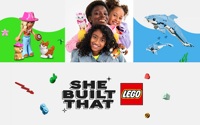 레고코리아가 '내가 만든 동물 친구들' 캠페인을 진행한다(제공=레고코리아).