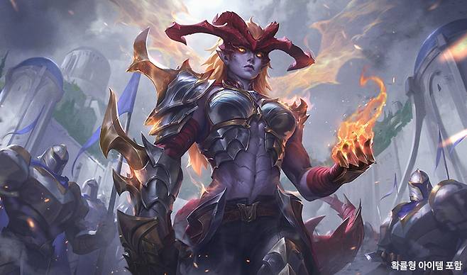 쉬바나 시각 효과 및 게임플레이 업데이트 공식 스플래시 아트. 사진 | 라이엇 게임즈