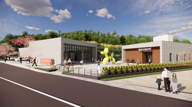 부천시 고강동 청춘다시청춘센터 조감도