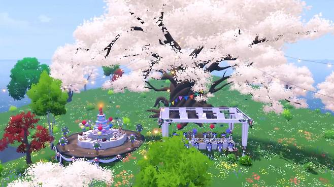 1주년 이벤트 공간 엘니드 섬